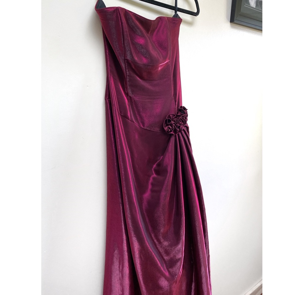 Scott McClintock strapless prom dress